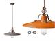 Lampe Vintage: C1443 in Aufgehängte Lampen