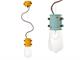  Lampe vintage industrielle C1520 in Lampes suspension