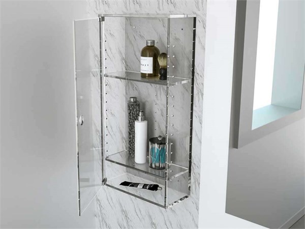 Two shelves bathroom cabinet Armadietto