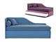 Letto singolo con letto estraibile Giulietta Double in Letti Sommier e Imbottiti