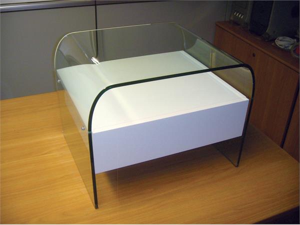 Crystal bedside table Comodo Cassetto