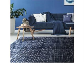 tapis bleu bourbon