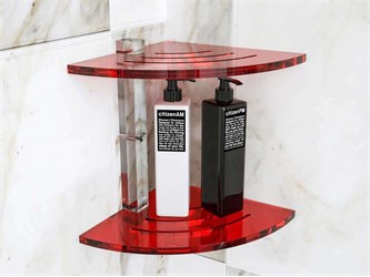 Duschregal Doppelte Ecke