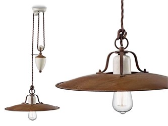 Hängelampe für Küche Grunge