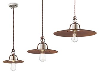 Lampada vintage industriale Grunge