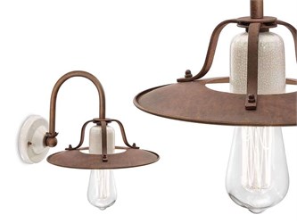 Plafoniera vintage Grunge