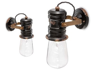 Vintage industrial wall light C1743