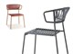 Sedia da giardino con braccioli Lisa Club in 