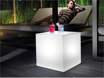 Pouf luminoso Cubo Blok