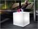 Pouf lumineux Cube HF  in Chaises d'extérieur