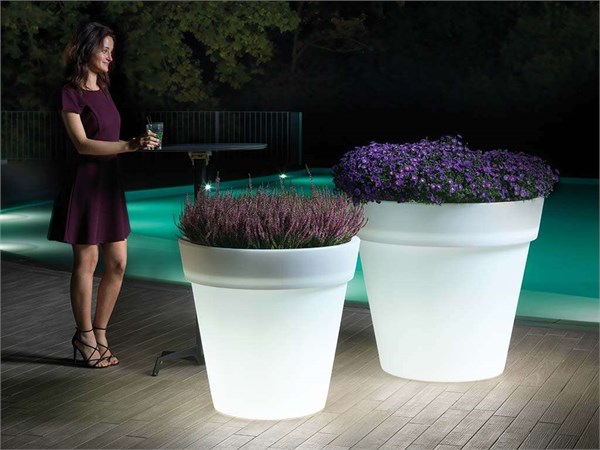 Large light vase Aria