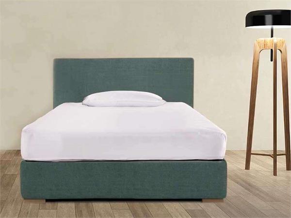 Upholstered 120 cm bed Silene