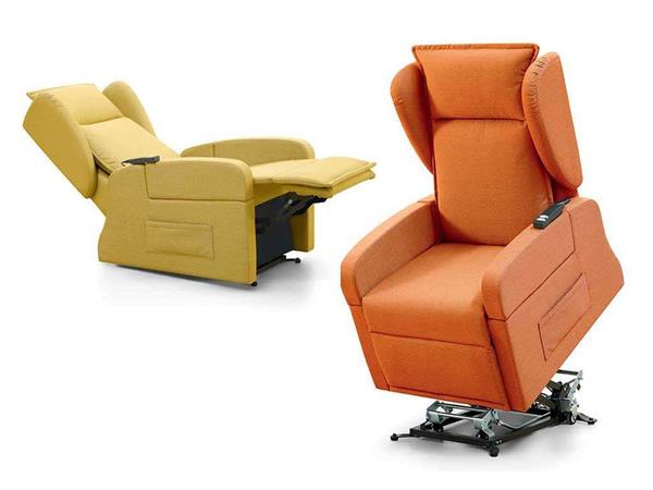Recliner armchairs for the elderly Damiana
