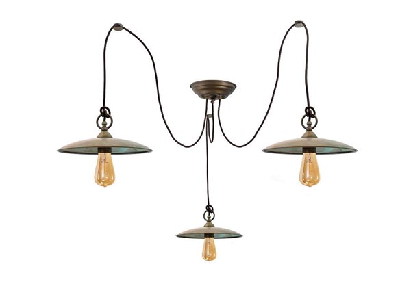 Three lights hanging lamp Trasimeno 1628.3L