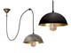 Lampadario decentrato Circle 3248R VS in Lampade a sospensione