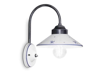 Applique en céramique décorée Asti C1630