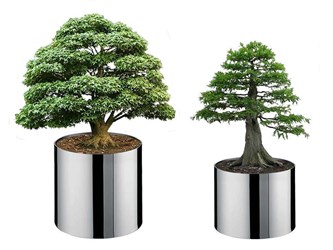 fioriera in metallo fioriera design naxos