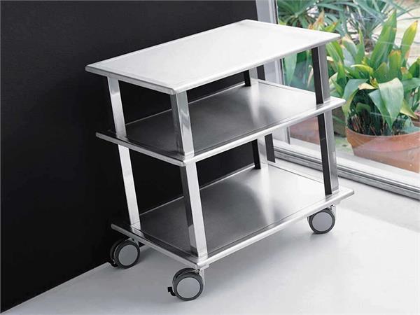 Carrello acciaio cucina Rok