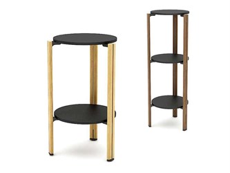 tavolino alto da salotto tavolino rotondo essence