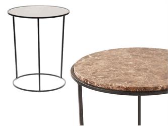 Tavolino rotondo da caffè Costance