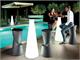 Tavolo bar alto Tiffany Luce h110 in Tavoli