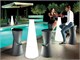 Table haute bar Tiffany Luce h110 in Tables de jardin