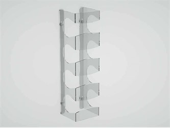 Porta bottiglie da parete Line