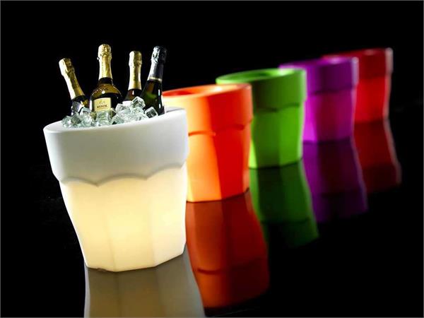 Illuminated vase Spritz