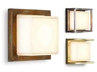 Modern outdoor wall lights Ice Cubic square