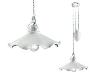 lampadario bianco cucina belluno c031