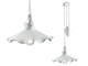 Lampadario bianco cucina Belluno C031 in Lampade a sospensione