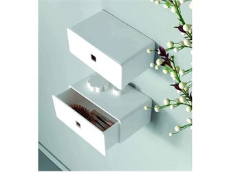 Shelf with drawer Plexy