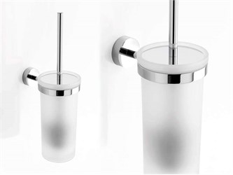 Wall mounted toilet brush Pratica
