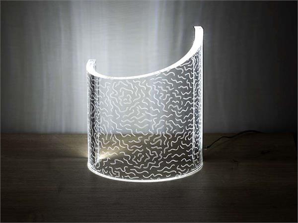 Design Lampe Half