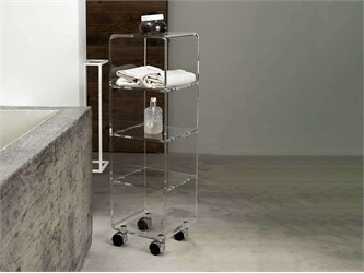 Acryl Servierwagen Multy s
