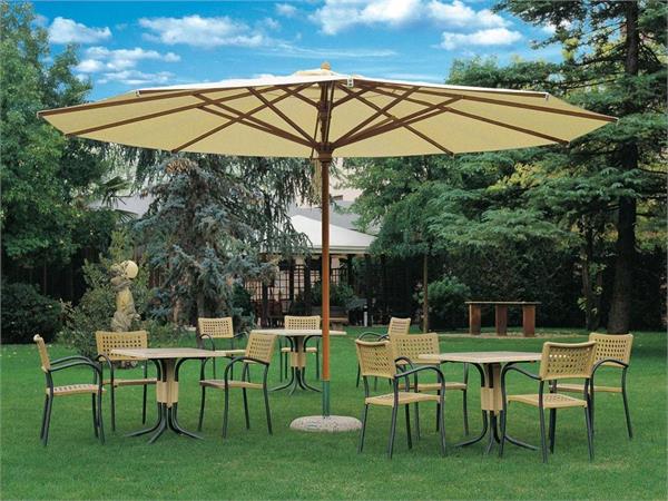 Alghero Telescopic garden umbrella