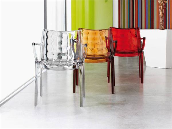 Polycarbonate chair Extraordinaria