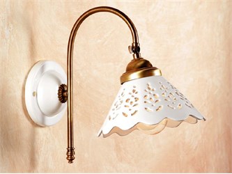 Applique ceramica traforata Merletto