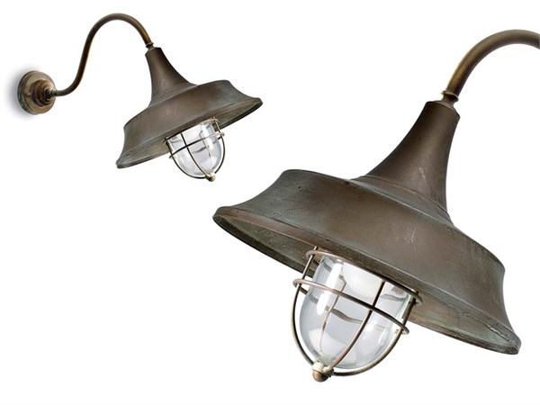 Messing lampe Außenbereich Atelier 3332