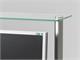 Bureau pour ordinateur en verre Compact  in Bureau