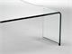 Curved glass small table Box in Living room