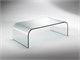 Curved crystal small table Gallery 110-129 in Living room