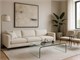 Curved crystal small table Gallery 110-129 in Living room