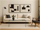 Curved crystal small table Gallery 110-129 in Living room
