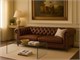 Curved crystal small table Gallery 110-129 in Living room