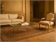 Curved crystal small table Gallery 110-129 in Living room