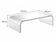 Crystal small table Gallery - 110x60 - 129x68 cm in Living room
