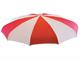 Sun umbrella with curved ribs in Outdoor