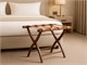 Leather luggage clothes rack in Accessories