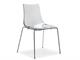 Chaise en plastique polycarbonate Zebra Antishock in Jour